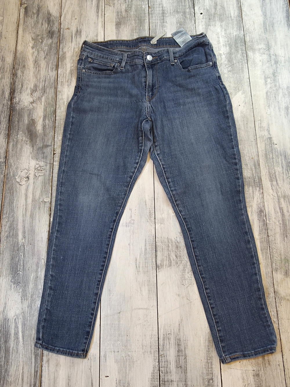 Levi's 711 Women's Indigo Skinny Jeans sz 31x28